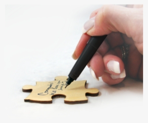Guest Book Puzzles Are A Unique Alternative To The - Wood