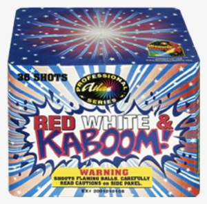 Red, White, Kaboom By Atlas , Multi-shot Cakes, No - Poster
