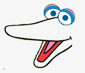 Free Sesame Street Font & Face Printables - Sesame Street Big Bird Face Template