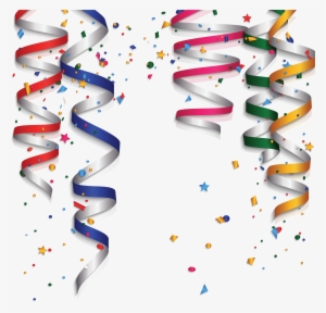 Birthday Streamers Png
