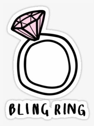 Quot Bling Ring Trendy Hipster Tumblr Meme Quot Stickers