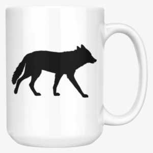 Wolf Silhouette Mug - Mug