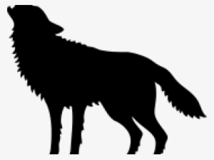 Wolf Silhouette - Howling Wolf At Full Moon (1c) Bag