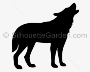 Wolf Silhouette - Clip Art