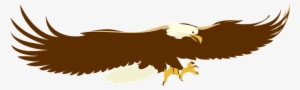 Eagle Bald Landing Bird Raptor Wildlife Pr - Bald Eagle Clipart Png