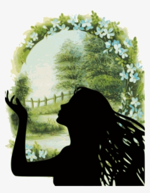 "girl In Field Of Flowers" Tagged Photos Found - Silhouette