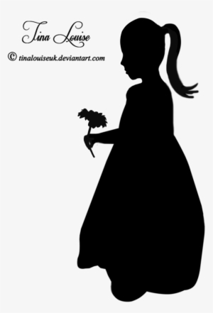 Little Girl Silhouette Clipart - Information