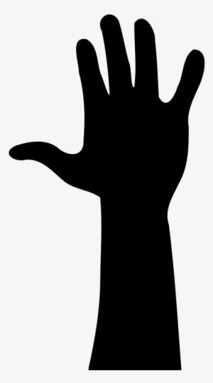 Clip Art Hand Raised