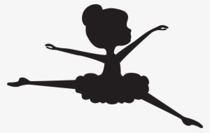 Ballerina Silhouette, Silhouette Cameo, Baby Ballet, - Siluetas De Bailarinas Niñas