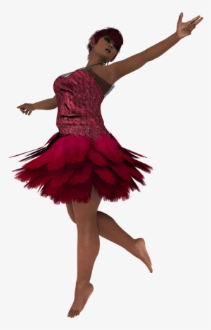 Clipart Resolution 988*1280 - Dance Lady