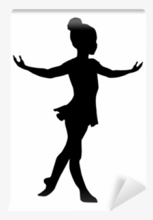 Little Girl Dancer Silhouette