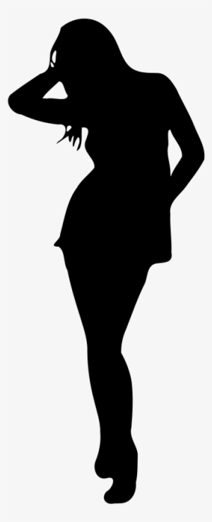 Woman Silhouette Clipart - Silhouette