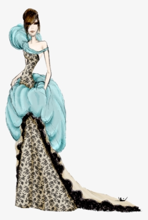 Free Clip Art Fashion Model Silhouette Free Vector - Fashion Design Drawing Pencils