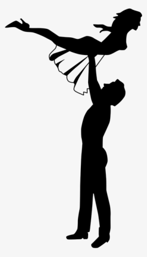 Dirty Dancing Silhouette Sticker - Dirty Dancing Clipart