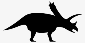 Dinosaur Svg Silhouette - Pentaceratops Tamaño