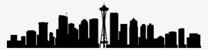 Seattle Skyline Silhouette Png - Seattle Skyline Silhouette