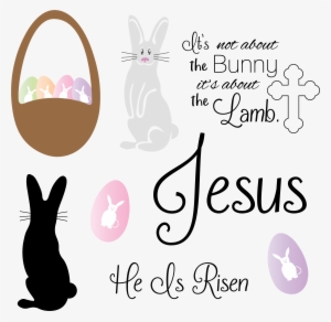 Free Easter Svg Cut Files - Easter Is Not About The Bunny It's