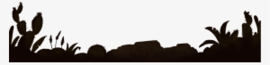 Vintage Lounge - Cactus Silhouette Png