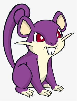Rattata Pokemon Character Vector Art - Rattata Dream World