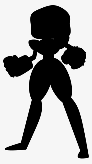 Di4 Silhouette 2 - Green Garnet Steven Universe