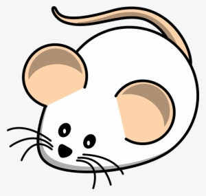Rat Mouse Clipart White - Mice Cartoon Images No Backgroud