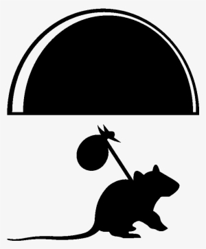 Sticker Rat En Voyage Ambiance Sticker Kc 5063 - Wall