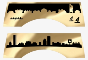 Click To Enlarge - Brass Rat Mit Skyline