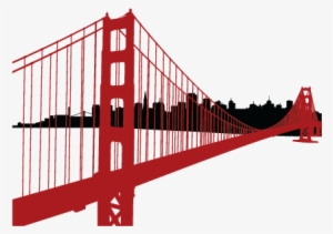Sf Golden Gate Skyline Wall Quotes Wall Art Decal Wallquotes - Golden Gate Bridge