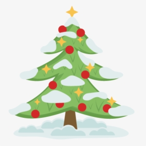 Winter Christmas Tree Svg Scrapbook Cut File Cute Clipart - Christmas Tree Scrapbook