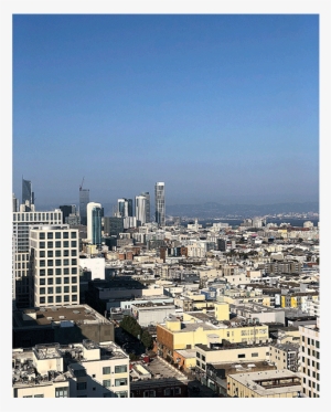 San Francisco Cityscape From High Atop Nema Via @thestylishfreelancer - Urban Area