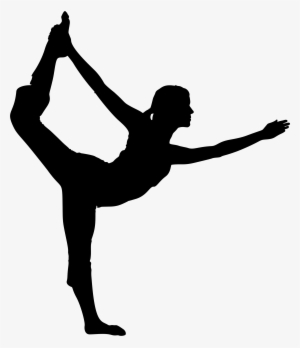 This Free Icons Png Design Of Female Yoga Pose Silhouette