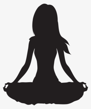 Free Meditating Buddha Silhouette Clipart