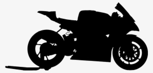 Motorcycle Silhouette Png - Superbike Silhouette