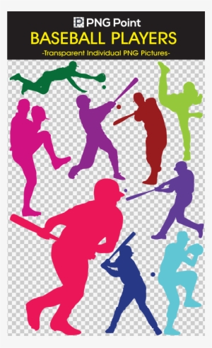 Silhouette Images, Icons And Clip Arts Of Baseball - Illustration