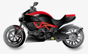 Bicycle Sport Silhouette Clipart - Ducati Bike