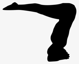 10 Yoga Silhouette - Portable Network Graphics