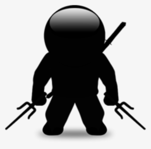 Ninja Psd - Team Ninja Shirt Ornament (round)