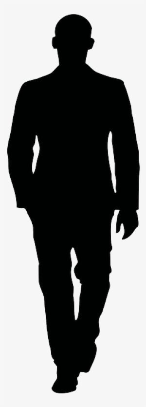 Walking, Man, Male, Figure, Sportive, Silhouette - Walking Away Silhouette Png
