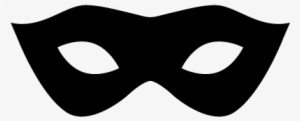 Carnival Mask Silhouette Vector - Masquerade Masks Silhouette