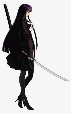 School Girl Silhouette At Getdrawings - Ninja Assassin Assasin Girl Anime