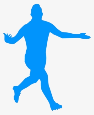 Football Player Celebrating A Goal Public Domain Vectors - Goal Celebration Png