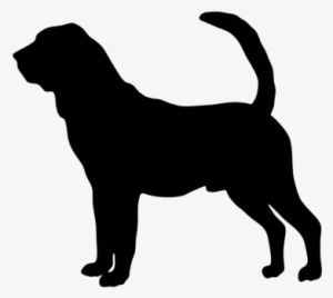 Bloodhound Clipart Dog Silhouette - Bloodhound Silhouette Clip Art