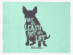 Take My Leash Silhouette - T-shirt