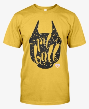 Gold Pitbull Silhouette - Being Fat Is Not Beautiful It's An Excuse