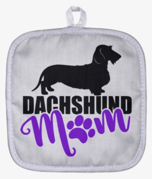 Dachshund Mom Wirehair Pot Holder - Dog