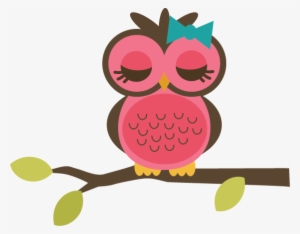 Owl On Branch Svg File ~ - Owl Svg File Free