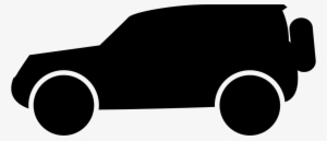 Van Wagon Or Waggon Side View Silhouette Svg Png Icon - Icono De Camioneta