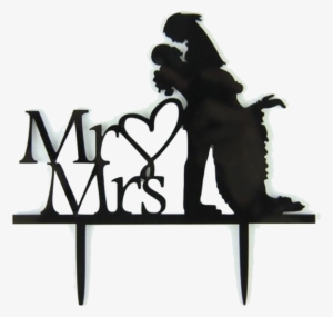 Newlyweds Wedding Cake Topper - Wedding Cake Toppers Png