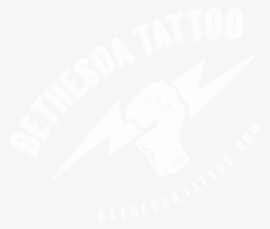 Bethesda Tattoo - Hand Holding Lightning Bolt Vector
