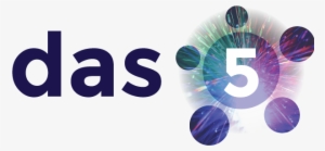 Logo Das5 Small Text Emblem On Light Background - Graphic Design